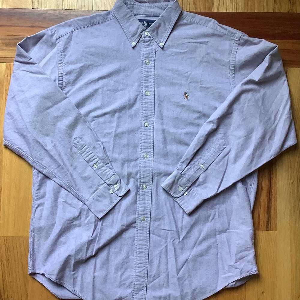 Men’s Ralph Lauren Long Sleeve Oxford Button Up Shirt